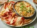 Crab Stick Crackers with Crab Dip