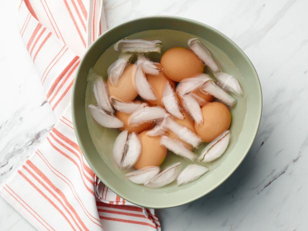 How to Peel Hard Boiled Eggs | Cooking School | Food Network