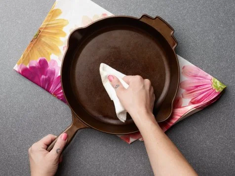 How to Season a Cast Iron Skillet Cooking School Food Network