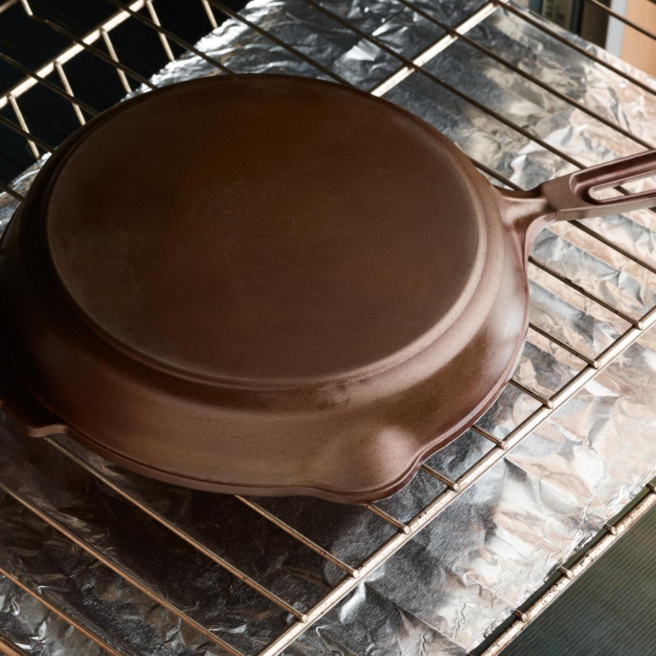 How To Season A Cast Iron Skillet | Cooking School | Food Network
