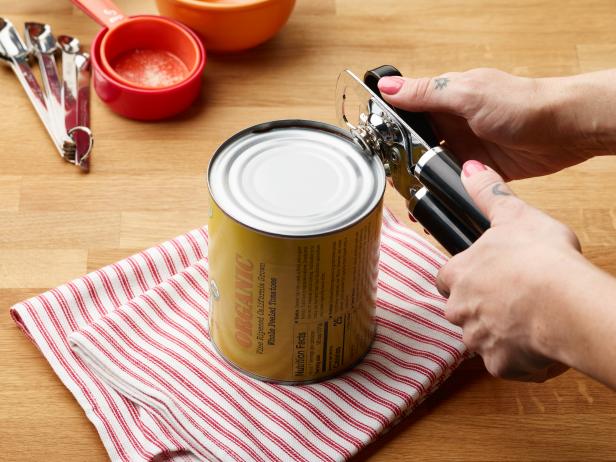 Food Network Kitchen’s How to Use a Can Opener, as seen on Food Network.