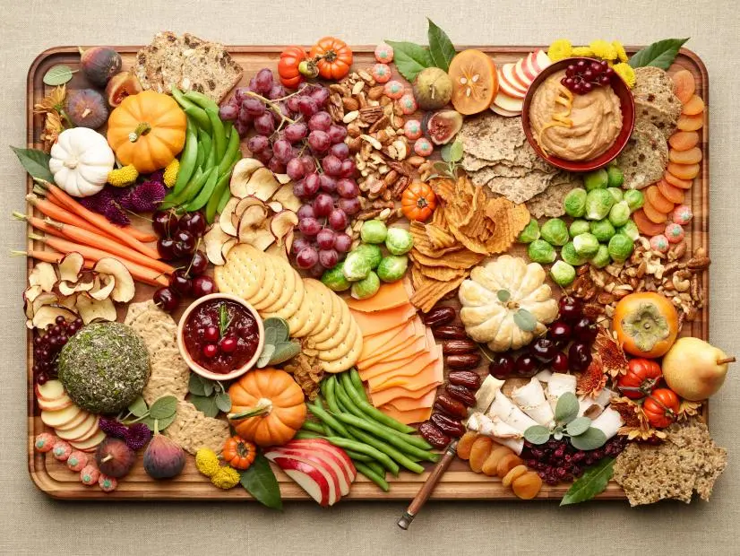 Food Network Kitchen’s Thanksgiving Charcuterie Board as seen on Food Network.