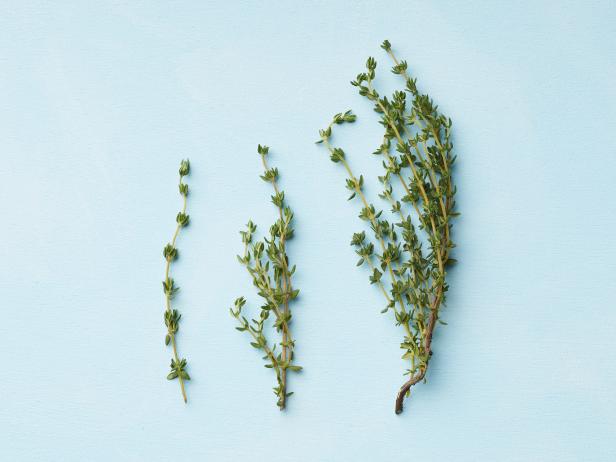 Food Network Kitchen’s What Is a Sprig of Thyme, as seen on Food Network.