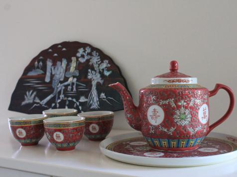 chinese wedding tea set