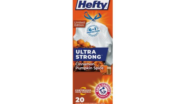 Now, It’s Really Everywhere: Hefty Makes Pumpkin Spice-scented Trash Bags