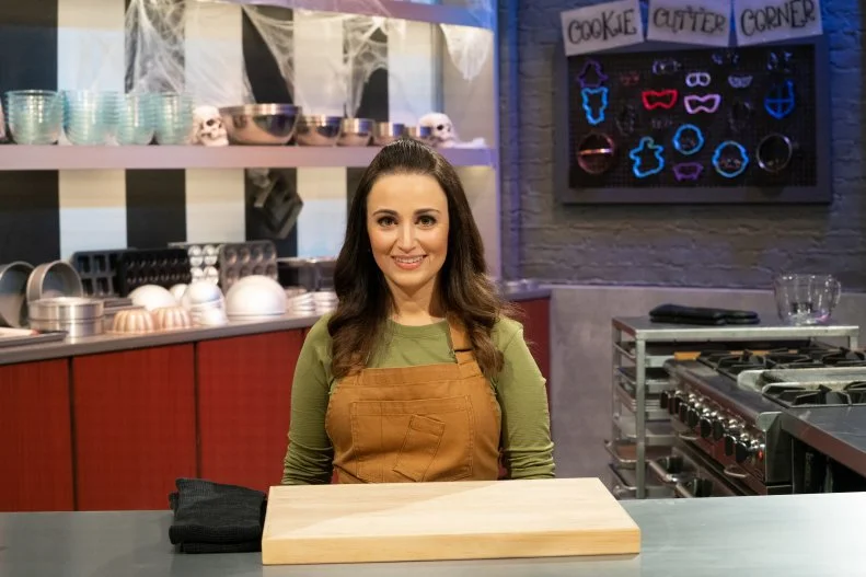 Contestant Christina Ramsey, as seen on  Halloween Cookie Challenge, Season 1.