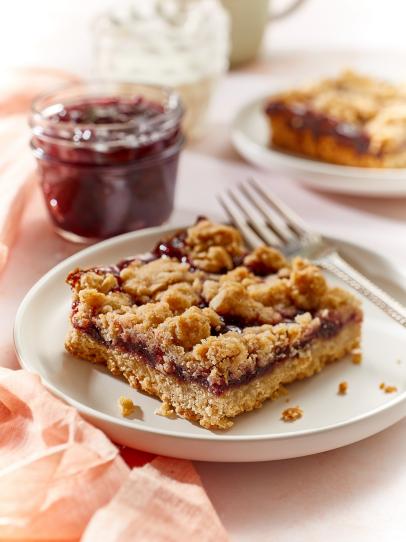 Coconut Cherry Crumble Bars-image