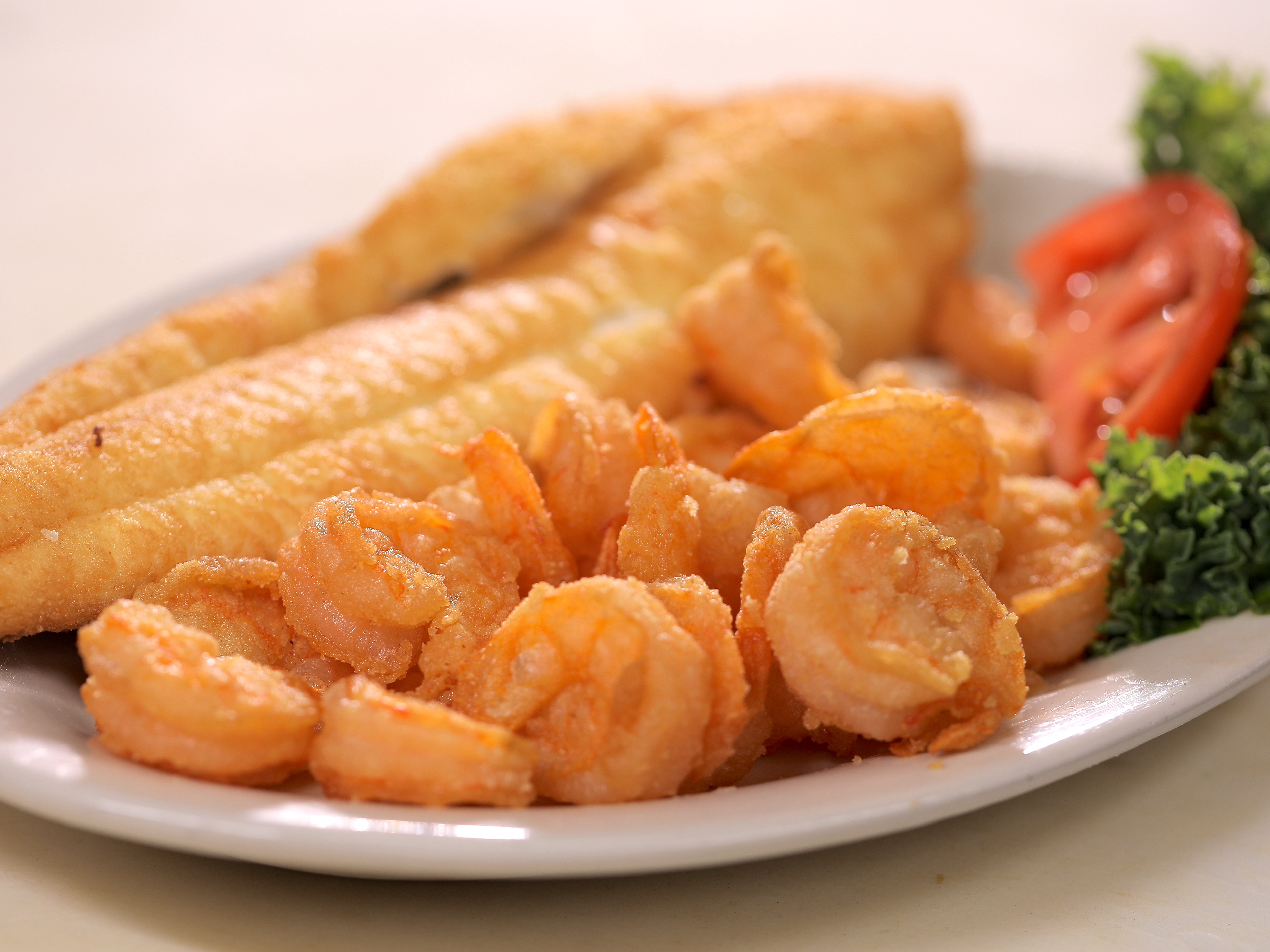 Fried Flounder And Shrimp Recipe - Chef's Resource Recipes