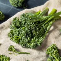 Raw Organic Fresh Broccolini Vegetable Ready to Cook