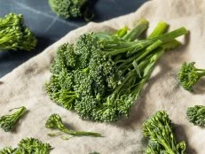Raw Organic Fresh Broccolini Vegetable Ready to Cook