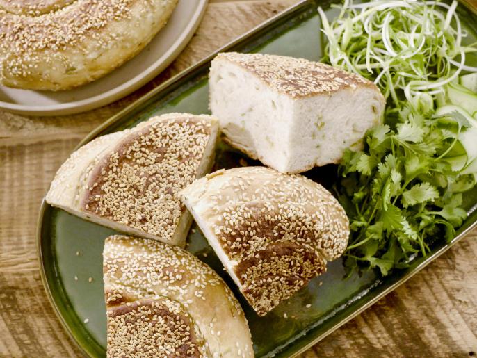 Yeasted Scallion Pancakes Recipe Molly Yeh Food Network