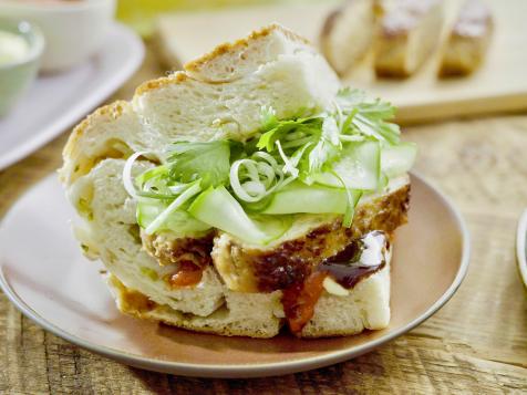 Ginger Chicken Meatball Sandwiches