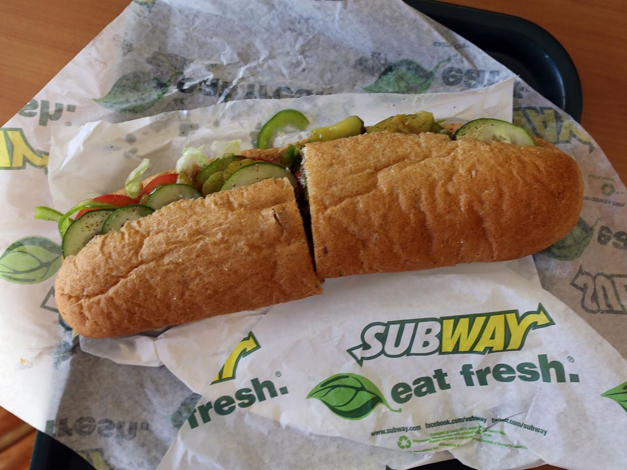 Subway To Add Calorie Information To All U.S. Menus