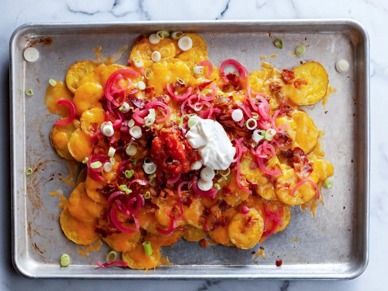 Ree Drummond's Potato Nachos From The Pioneer Woman