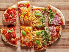 If you like your food to look good and taste good, then this pizza will be right up your alley. It celebrates all the colors of the rainbow and, as an extra incentive, there&rsquo;s a crafty shortcut involved in the form of store-bought pizza dough.