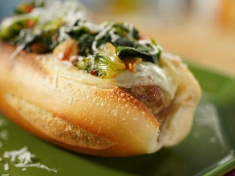 "Italian Wedding Soup" Meatball Subs