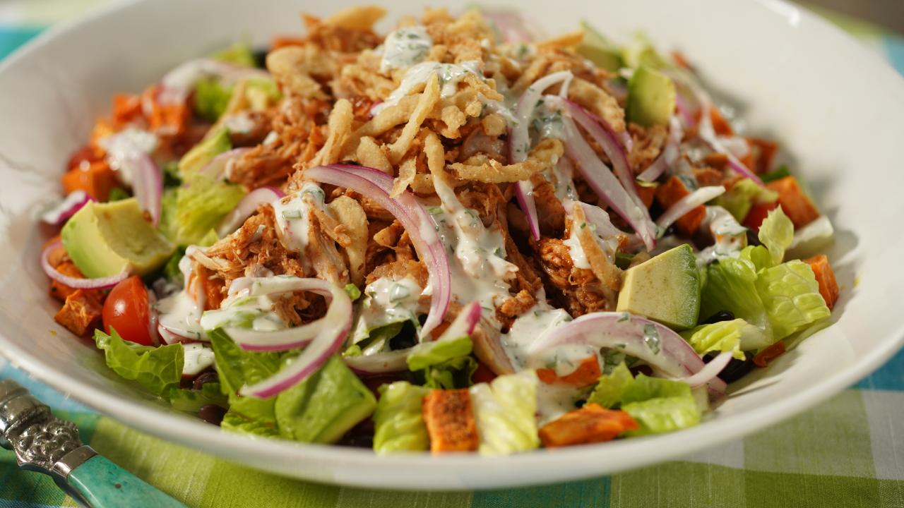 Ranch Chicken Salad Cups Recipe, Food Network Kitchen