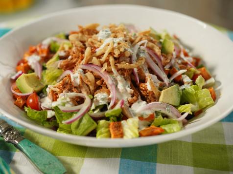 BBQ Chicken Ranch Salad