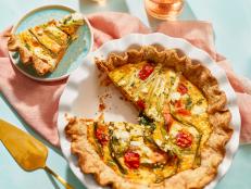 Garden fresh flavor is front and center in Mary Berg's easy veggie quiche. With a buttery pastry crust, hearty egg filling with smoked salmon cheese and all your favorite vegetables, this quiche deserves a spot on your brunch table!
