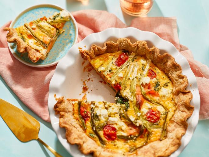 Veggie Drawer Quiche Recipe Food Network