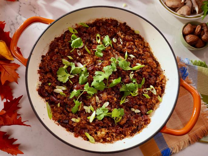 Sticky Rice Stuffing Recipe | Molly Yeh | Food Network