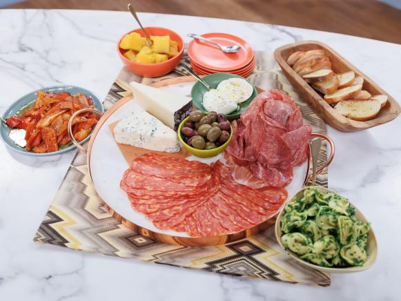 My Favorite Salami And Cheese Platter Recipe Alex Guarnaschelli Food Network