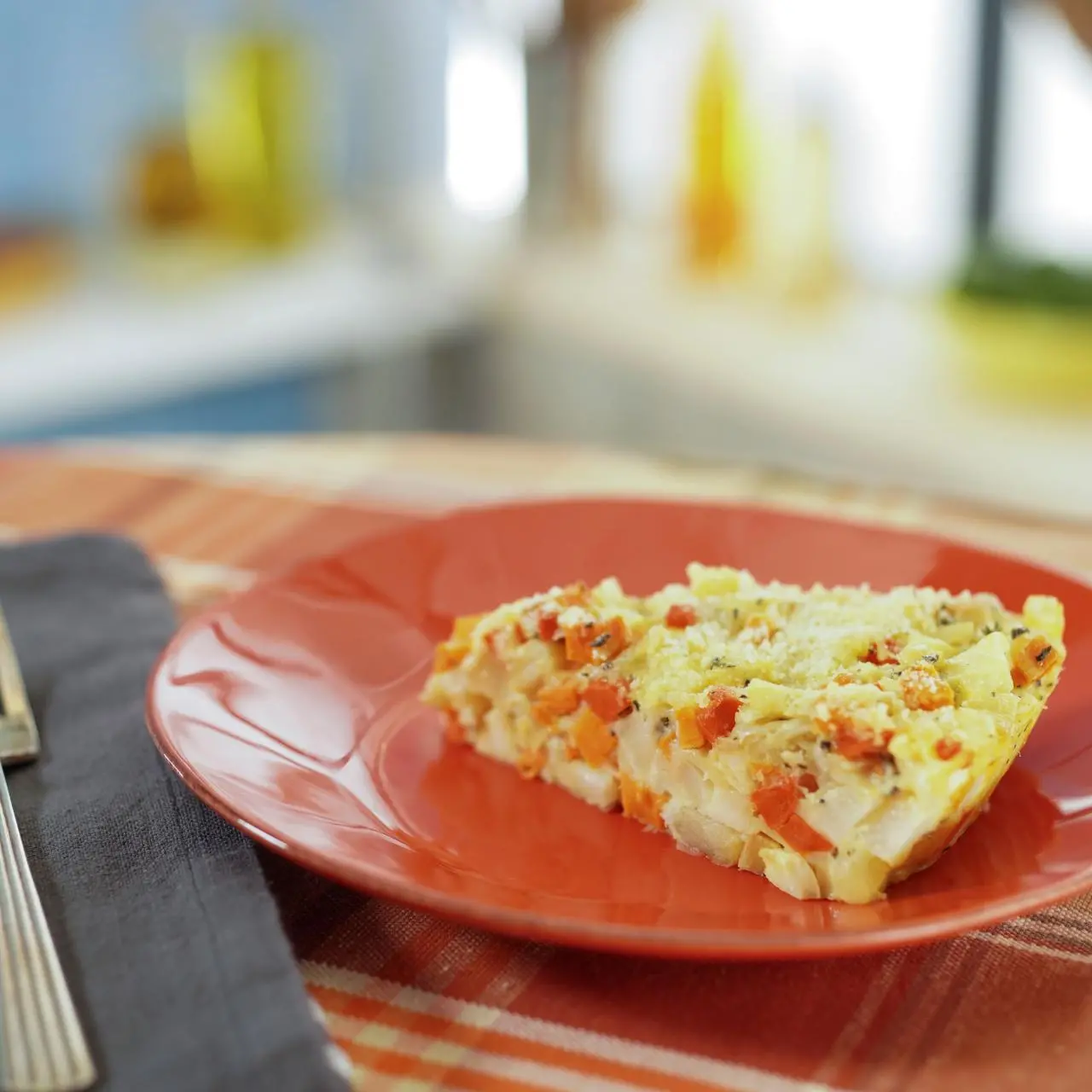 Roasted Autumn Vegetable Clafoutis-image