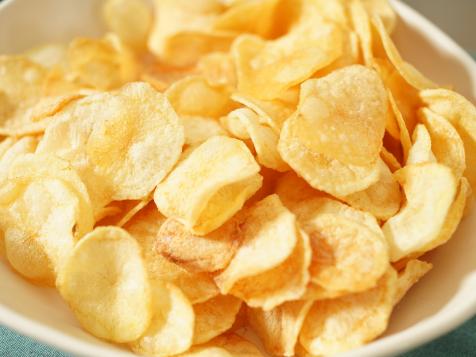 Homemade Salt and Vinegarish Potato Chips