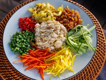 Jet Tila’s Shrimp Paste Fried Rice, as seen on Guy's Ranch Kitchen Season 6.