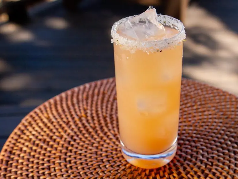 Eric Adjepong’s Pink Lady Cocktail, as seen on Guy's Ranch Kitchen Season 6.