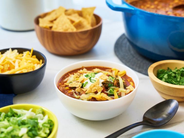 AnchoRubbed Turkey and Leftover Turkey Chili Recipe Food Network