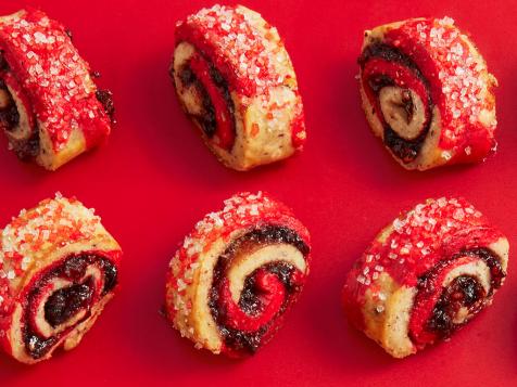 Cran-Raspberry Hazelnut Rugelach