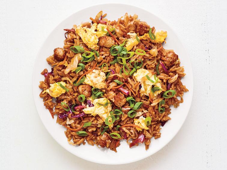 Fried Rice with Breakfast Sausage and Eggs Recipe Food Network