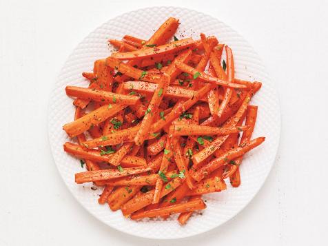 Harissa Glazed Carrots