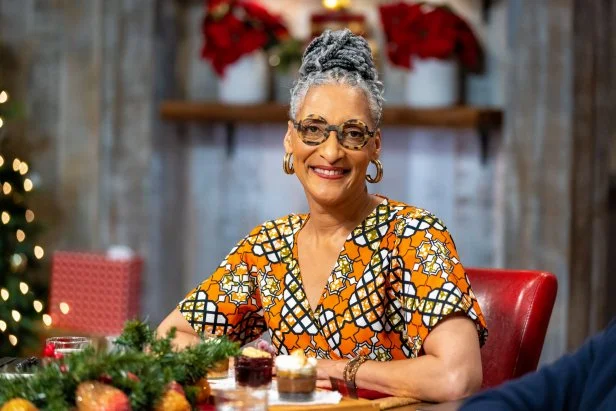Judge Carla Hall Portrait, as seen on Holiday Baking Championship, Season 9.
