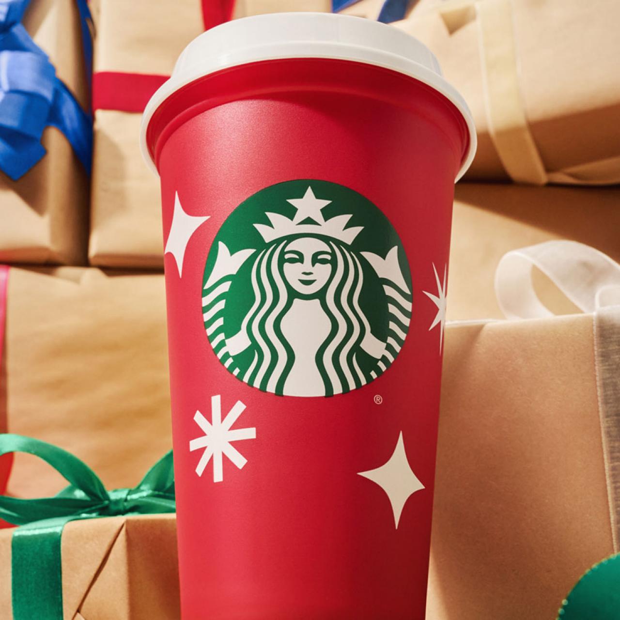 Get Your Free Reusable Red Cup at Starbucks on November 17, 2022