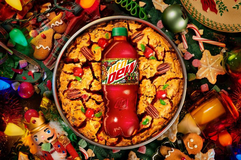 Mountain Dew Is on a Mission to Make Fruitcake Cool Again