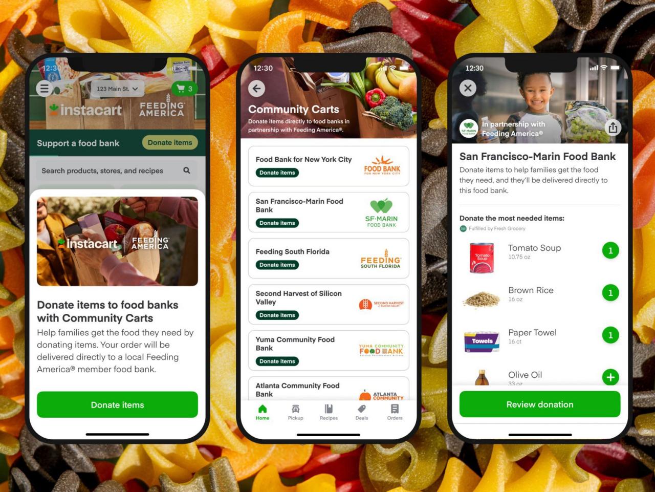 Instacart Is Offering a High-Tech Alternative to Traditional Food Drives  Through Community Carts, FN Dish - Behind-the-Scenes, Food Trends, and  Best Recipes : Food Network
