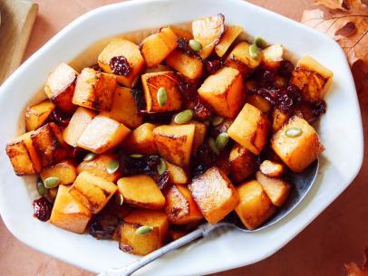 Roasted Butternut Squash with Maple