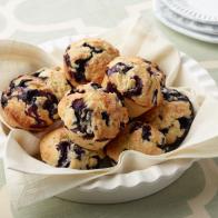 Food Network Kitchen’s Blueberry Muffins, as seen on Food Network.