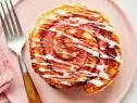 Cinnamon Roll Wrapped Pancakes