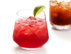 I serve these in a pitcher for parties. I enjoy how pretty the drink is!