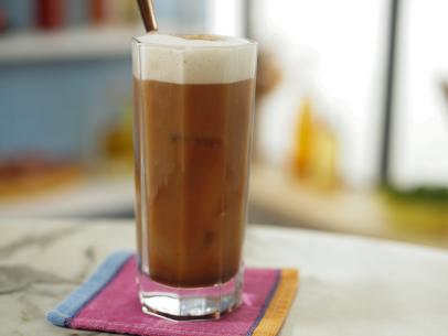 Brown Sugar Cold Brew Coffee with Brown Sugar Cold Foam Beauty, as seen on The Kitchen, Season 32.
