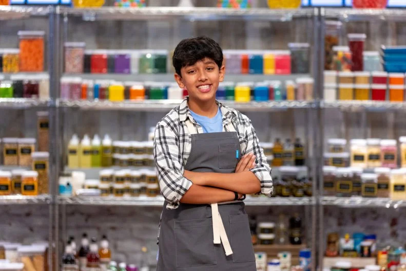 Contestant Naiel, portrait, as seen on Kids Baking Championship, Season 11.