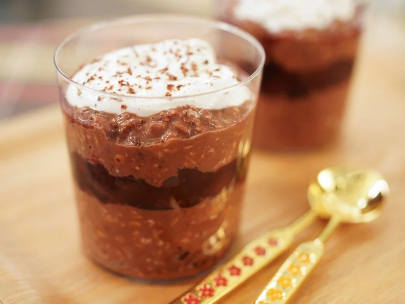 Black Forest Overnight Oats Beauty, as seen on The Kitchen, Season 32.