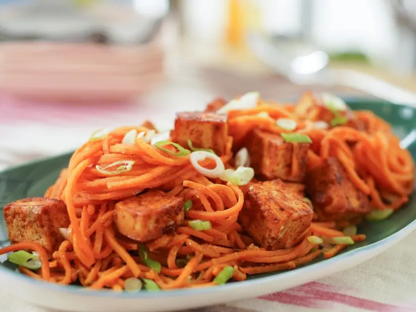 BBQ Tofu Beauty, as seen on The Kitchen, Season 32.