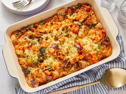 Butternut Squash and Kale Strata Recipe | Food Network