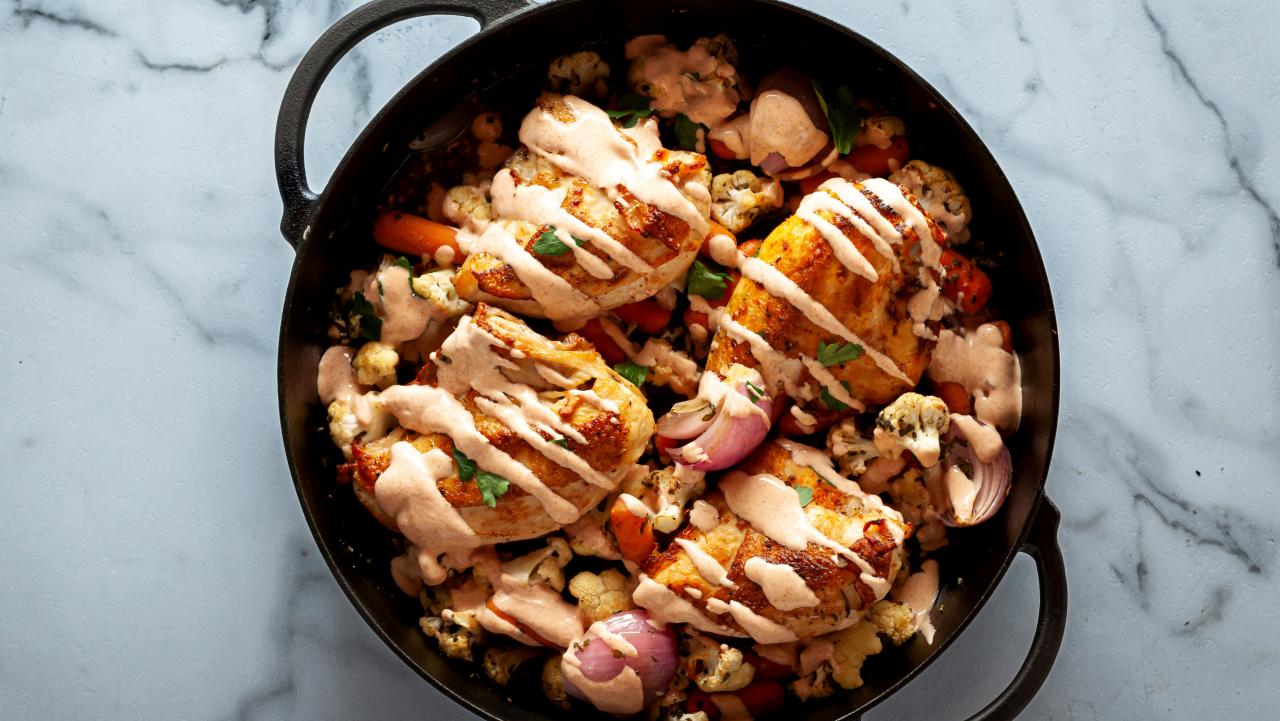 Chicken Cauliflower Skillet Recipe, Ree Drummond