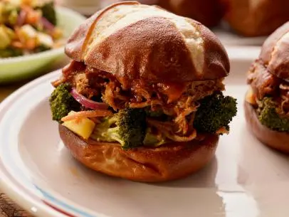 Pulled Pork Sandwiches Recipe Bobby Flay Food Network