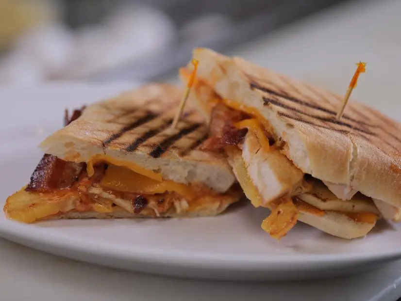 The Hot Sassy chick Sandwich, as served by Jersey girl Cafe, located in Hamilton, New Jersey, as seen on Triple-D Nation, Season 4.
